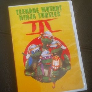 Teenage mutant Ninja turtles 3 DVD